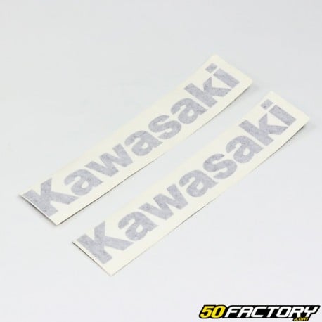 Kawasaki Stickers black 230mm (x2)