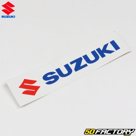 Sticker Suzuki bleu et rouge 159mm