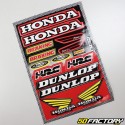 Honda HRC set of stickers