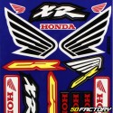 Placa de adesivos Honda XR