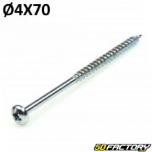 Screw M4x70mm parker cross head (per unit)