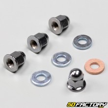 6mm 139FMB-B Stud Nuts and Washers Set Archive,  Mash,  Masai, Orion ... 50 4T