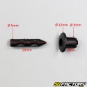 6mm motorcycle scooter fairing clips (per unit)