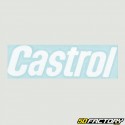 Pegatina Castrol blanco 133mm