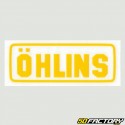 Etiqueta engomada amarilla de Ohlins 103mm