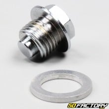 Engine timing chain tensioner screw and joint 139FMB horizontal 50 4T Dax,  City,  Yamasaki,  Kymco, Eurocka ...