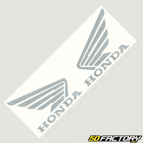 Adesivos de asas cinza Honda