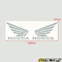 Stickers Honda ailes gris