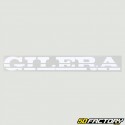 Sticker Gilera blanc 233mm