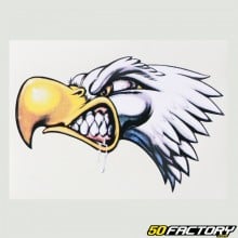 Furious eagle sticker 123mm