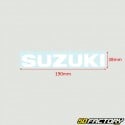 Sticker Suzuki blanc 190mm