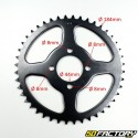 Rear sprocket 44 teeth Yamaha DT MX 50, DTR50, FS1, RD50 and MBK ZX (up to 1995) 420