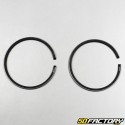 Anéis de pistão 40mm Yamaha DT50MX, DTR50, MBK ZX (até 1995)