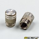 Bouchons de valve alu tuning titanium