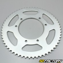 Rear sprocket Derbi,  Rieju,  Yamaha,  Peugeot... 6 Holes 60 Teeth 420 Dark Gray