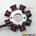 Statore di accensione GY6 Kymco Agility,  Peugeot Kisbee,  TNT Motor...50 4T (4 fili)