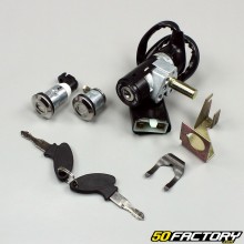 Complete Ignition switch with steering lock for scooter Kymco Agility,  Peugeot Kisbee, TNT Roma...