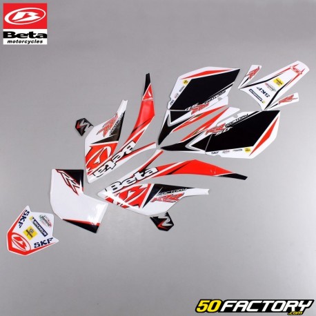 Decoration  kit Beta RR 50, Biker, Track 2004-2010 fluo red