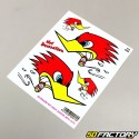 Woodpecker 159mm Stickers