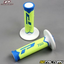 Handle grips Progrip 788 yellow fluo-white-blue
