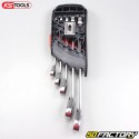 5 KSTools reversible ratchet combination wrenches