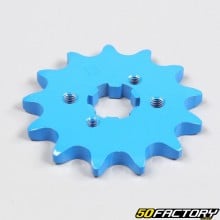 Pignone di uscita della scatola di 13 denti 420 Derbi,  Aprilia,  Gilera... blu