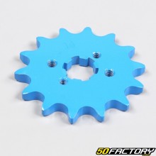 14 tooth 420 box output sprocket Derbi,  Aprilia,  Gilera... blue