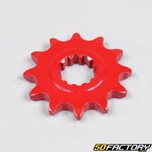 Pinion AM6 Minarelli 12 teeth 420 red