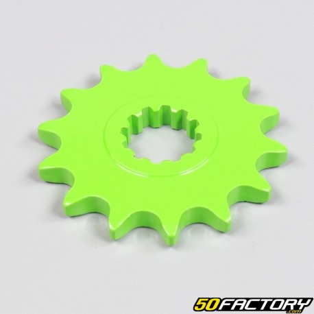 14 teeth 420 box output sprocket AM6 Green minarelli