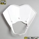 Careta tapa frontal FIFTY color blanco Rieju MRT