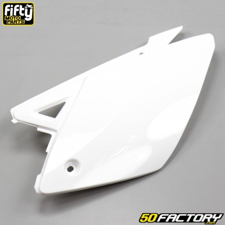 Left rear fairing FIFTY white Rieju MRT