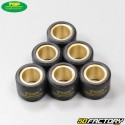 Rolos inversores 4,5g 15x12mm Minarelli vertical e horizontal Mbk Booster,  Nitro... Top Perf