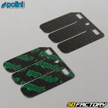 Lamelli di valvole di carbonio Peugeot aria verticale e liquido Speedfight,  Trekker... 50 2T Polini