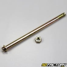 Front wheel axle with nut Generic Cracker,  Toxic,  Sirion,  Xor,  CPI Popcorn,  Ride Race and Honda MT 50...