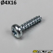 4x16 mm screws for lights, indicators... (per unit)