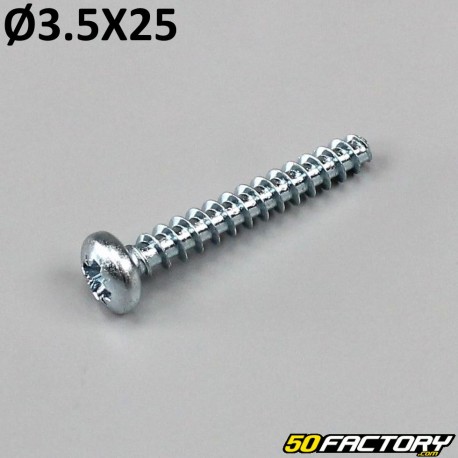 3.5x25mm screw for lights, turn signals ... (per unit)