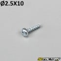 2.5x10mm screw for lights, turn signals ... (per unit)