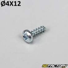 4x12 mm screws for lights, indicators... (per unit)