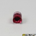 Valve caps alu piston red