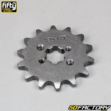 14 teeth 420 box output sprocket Derbi,  Aprilia,  Gilera... Fifty