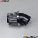 Air filter horn angled Ø30mm chrome PHBG Athena