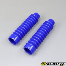 Soffietto di tipo blu adattabile alla forcella Yamaha DT MX 50, Suzuki TS ... Ø30mm