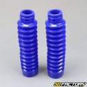 Fuelle de tipo tenedor adaptable azul Yamaha DT50MX, Suzuki TS ...