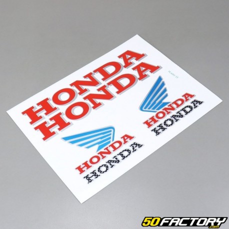 Pegatinas Honda vintage (tablero)