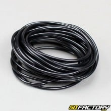 Fio elétrico 0.5mm universal preto (5 metros)