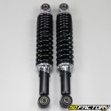 Adaptable rear shock absorbers black 280mm Peugeot 103, MBK 51