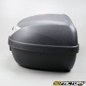 Top case 51L schwarz Motorrad und Universalroller (weißer Reflektor)