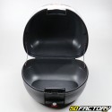 Top case 32L schwarz Motorrad und Universalroller (weißer Reflektor)