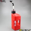 Jerrycan XNUMXL combustible con alimentador de aceite