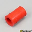 Sleeve exhaust silencer 22mm red